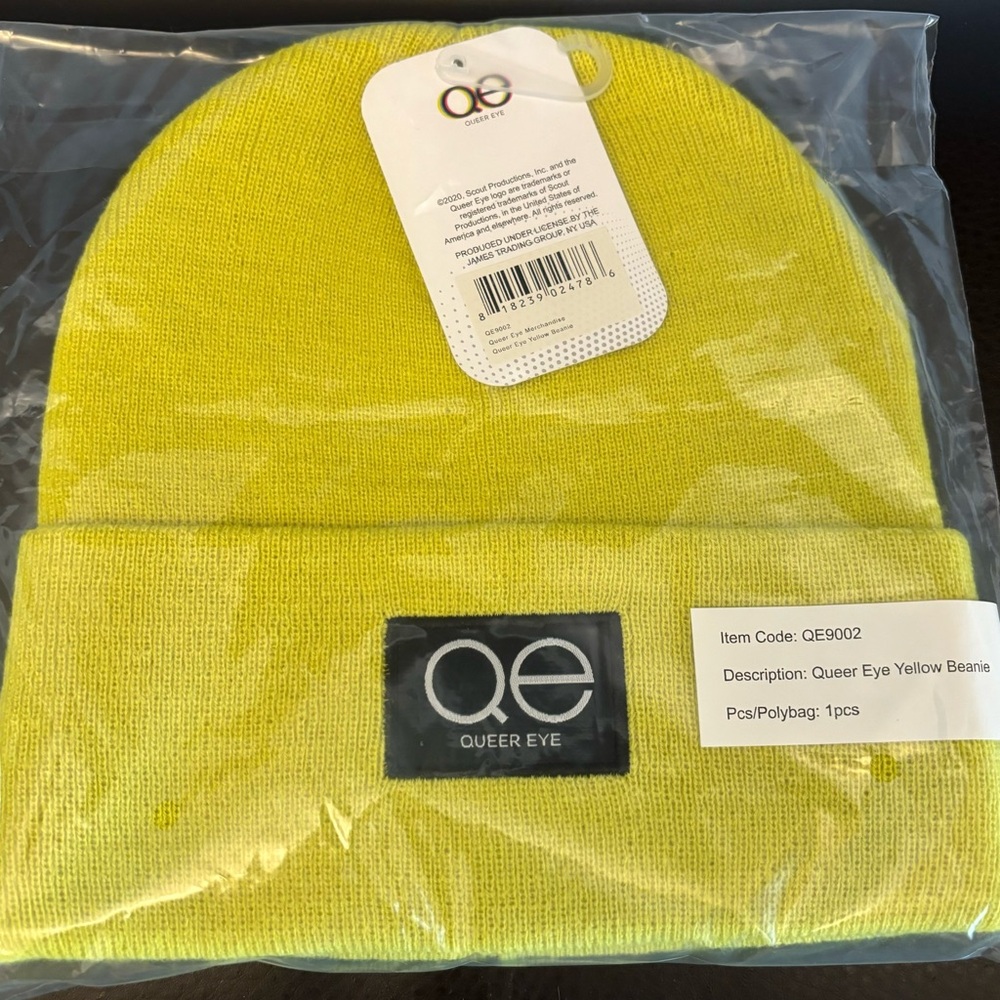 Queer Eye Yellow Beanie Netflix Unisex